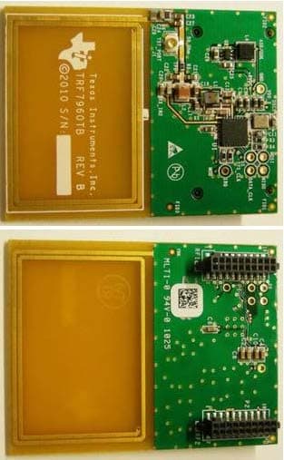 The TRF7960ATB and TRF7970ATB modules are development platforms for integrated analog front end and data-framing device operating as 13.56-MHz RFID Near Field Communication systems. - FCC ID Z64TRF7960ATB - Texas Instruments Incorporated