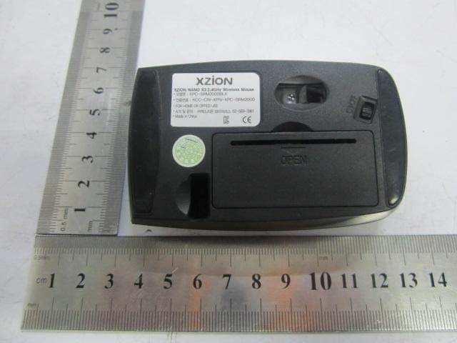 Wireless Mouse Transmitter - FCC ID Z8C-SRM2000 - Xzion Wireless Co., Ltd.