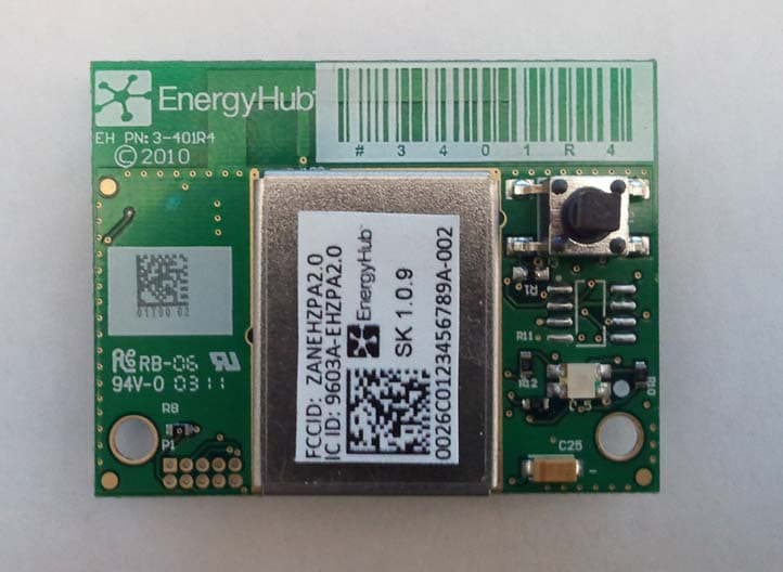 ZigBee Communication Daughter Card - FCC ID ZANEHZPA20 - EnergyHub, Inc.
