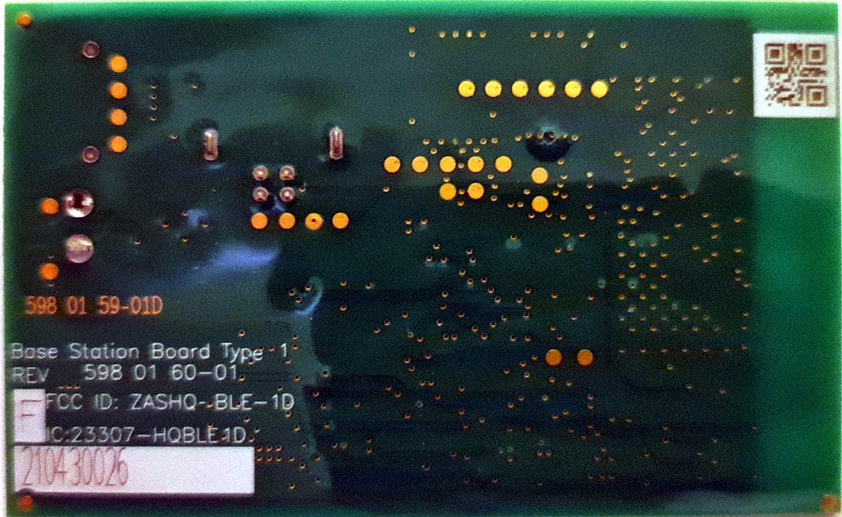 Base Station Board with Bluetooth functionality - FCC ID ZASHQ-BLE-1D - HUSQVARNA AB (2)