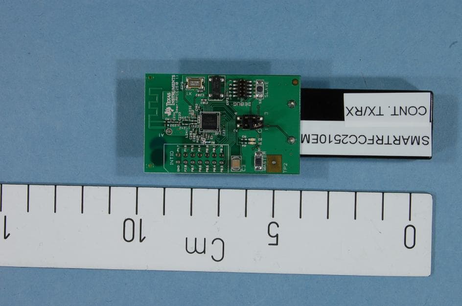 The SmartRFCC2510EM is a development tool for Texas Instruments 2.4 GHz CC2510 System-on-Chip. - FCC ID ZAT2510SRF - Texas Instruments Inc.