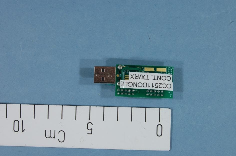 The CC2511Dongle is a development tool for TIs 2.4 GHz CC2511 proprietary System-on-Chip. - FCC ID ZAT2511USB - Texas Instruments Inc. (2)