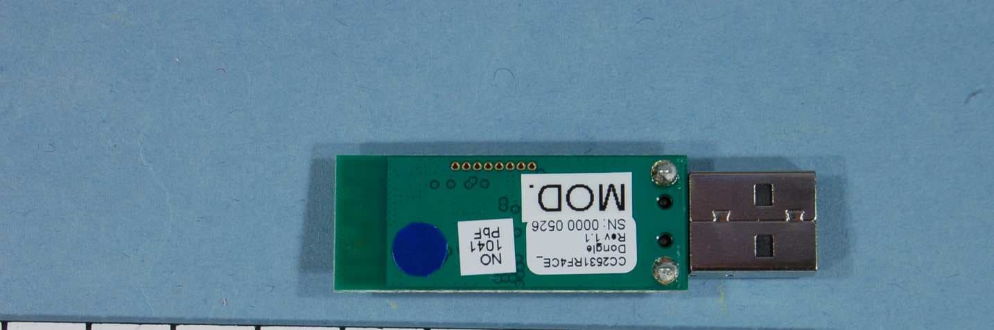 The CC2531Dongle is a development tool for Texas Instruments 2.4 GHz CC2531 IEEE 802.15.4 System-on-Chip with USB - FCC ID ZAT2531USB - Texas Instruments Inc. (2)