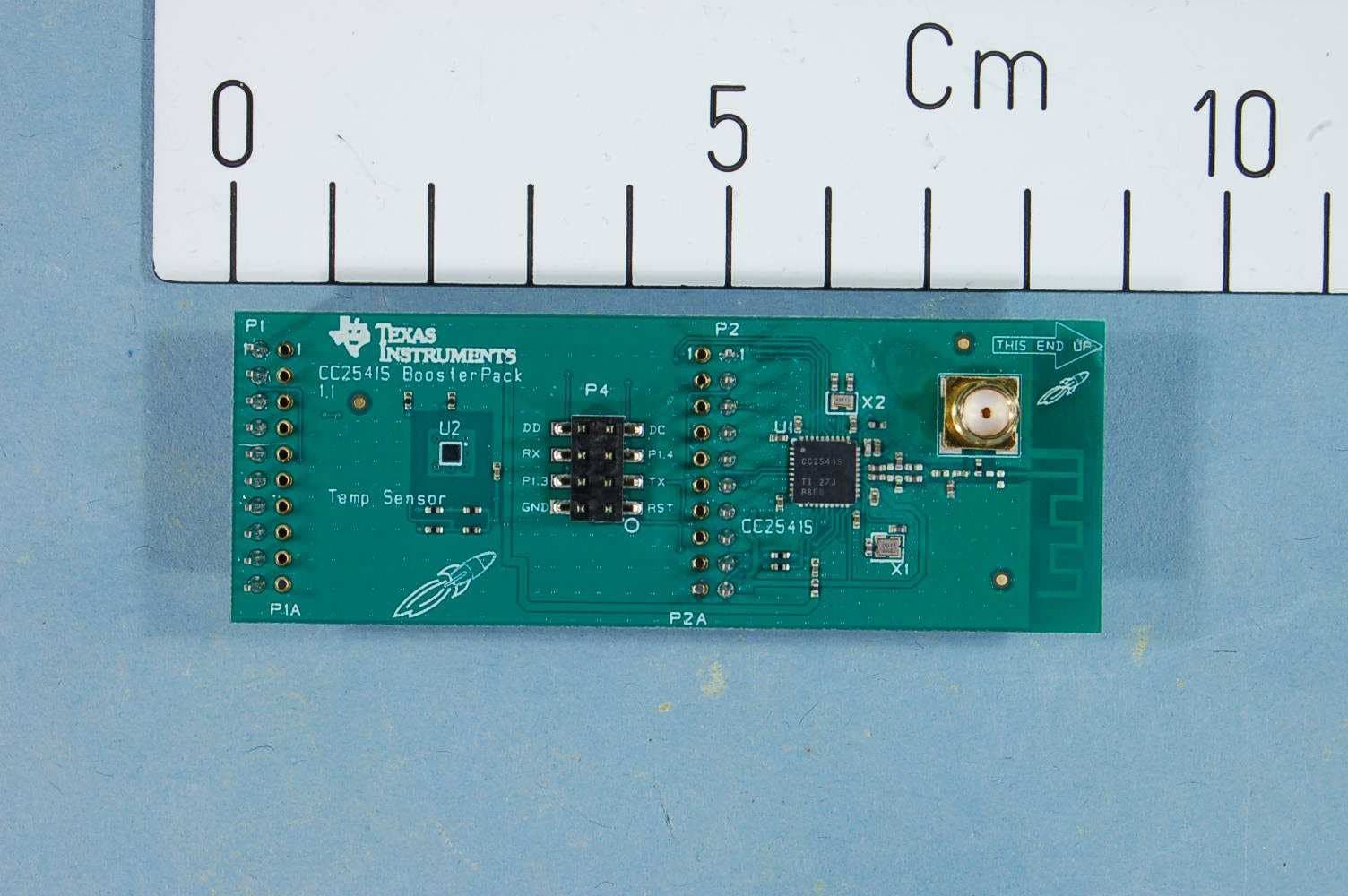 The CC2541S Boosterpack is a development tool for the 2.4 GHz CC2541S BLE Network Processor from TI. - FCC ID ZAT2541SBOOST - Texas Instruments Inc. (3)