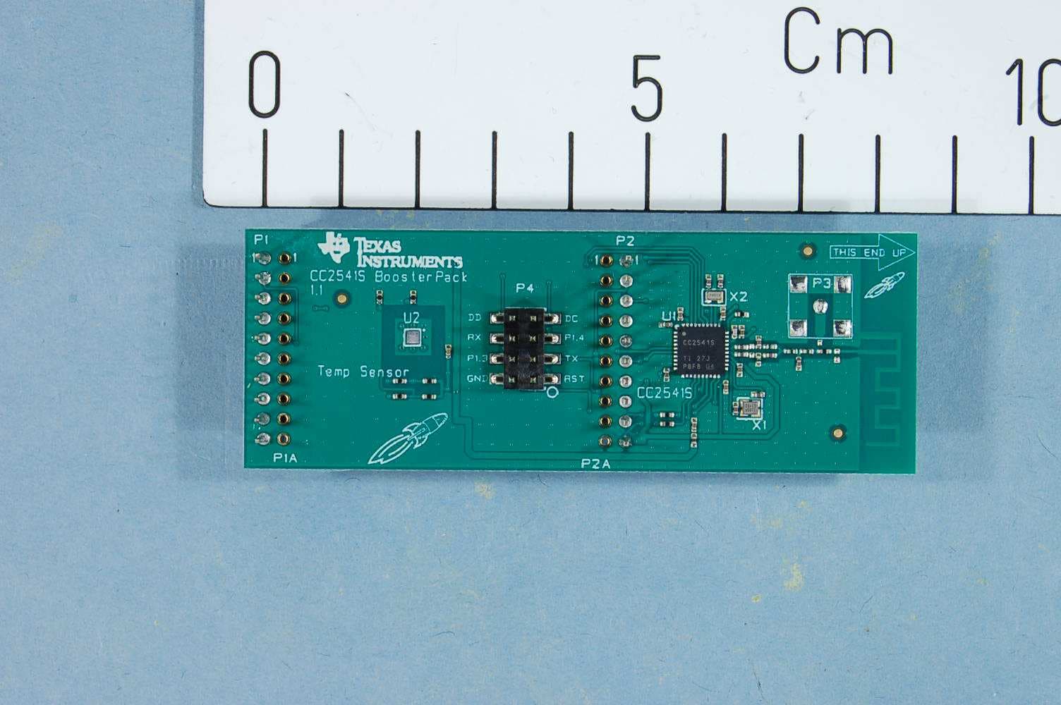 The CC2541S Boosterpack is a development tool for the 2.4 GHz CC2541S BLE Network Processor from TI. - FCC ID ZAT2541SBOOST - Texas Instruments Inc. (4)