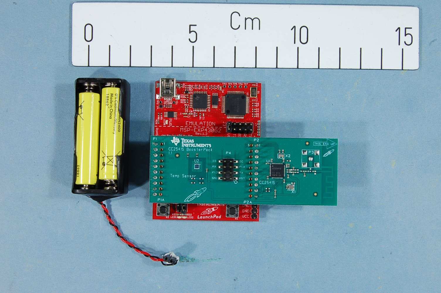 The CC2541S Boosterpack is a development tool for the 2.4 GHz CC2541S BLE Network Processor from TI. - FCC ID ZAT2541SBOOST - Texas Instruments Inc. (2)