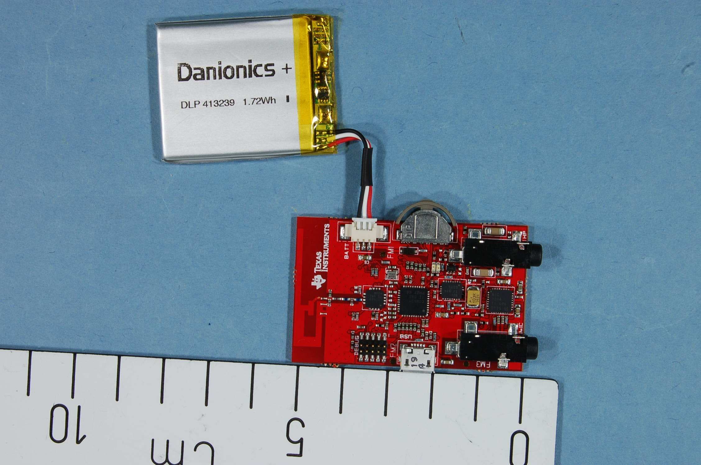 The CC85xxHeadset is a reference design for wireless audio headsets for development only and cannot be used in an end product. - FCC ID ZAT85XXHEADSET - Texas Instruments Inc. (1)