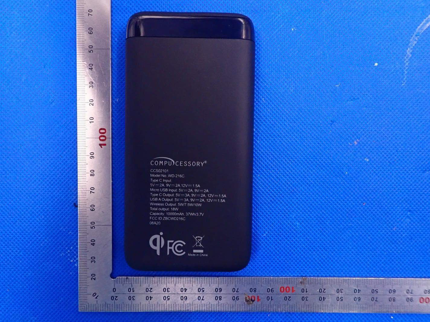 Wireless Power Bank - FCC ID ZBCWD216C - SHENZHEN DNS INDUSTRIES CO., LTD.
