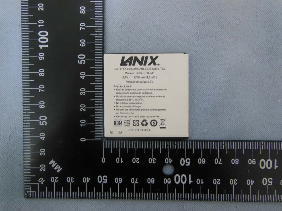 Mobile phone - FCC ID ZC4S130 - Corporativo Lanix S.A. de C.V.