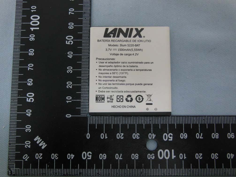 Mobile Phone - FCC ID ZC4S220 - Corporativo Lanix S.A. de C.V.