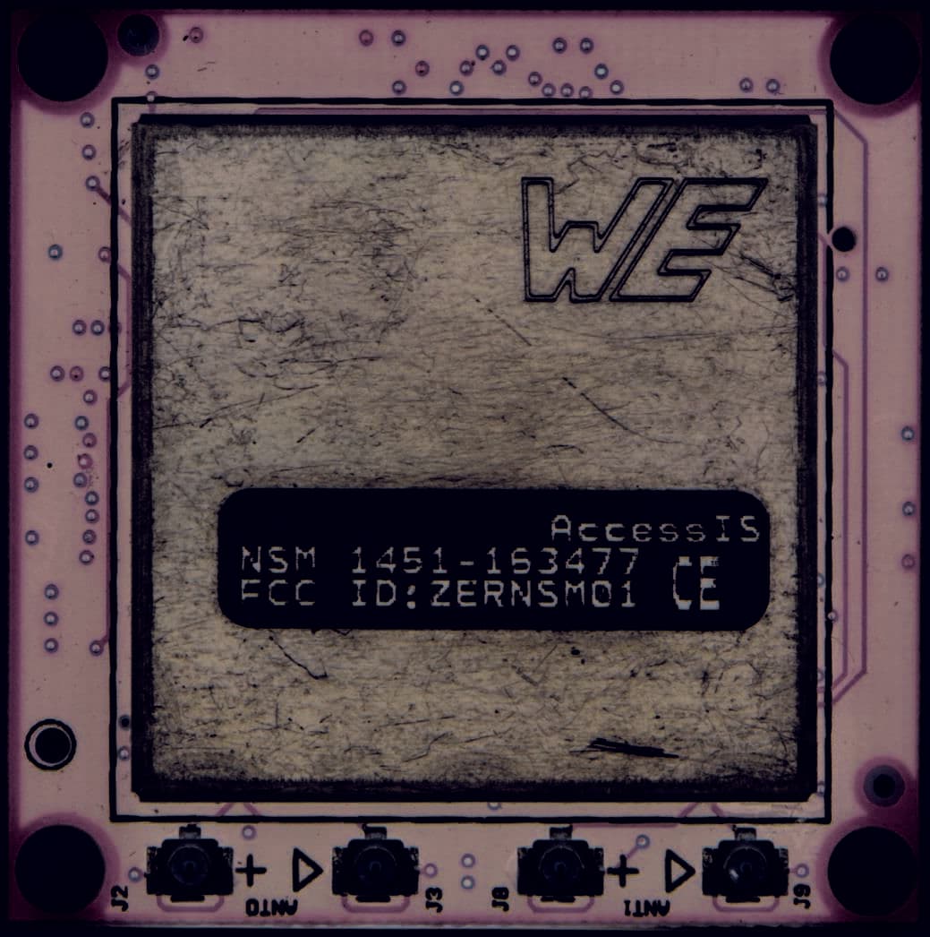 NFC Smartcard Module (NSM01) - FCC ID ZERNSM01 - Access Ltd