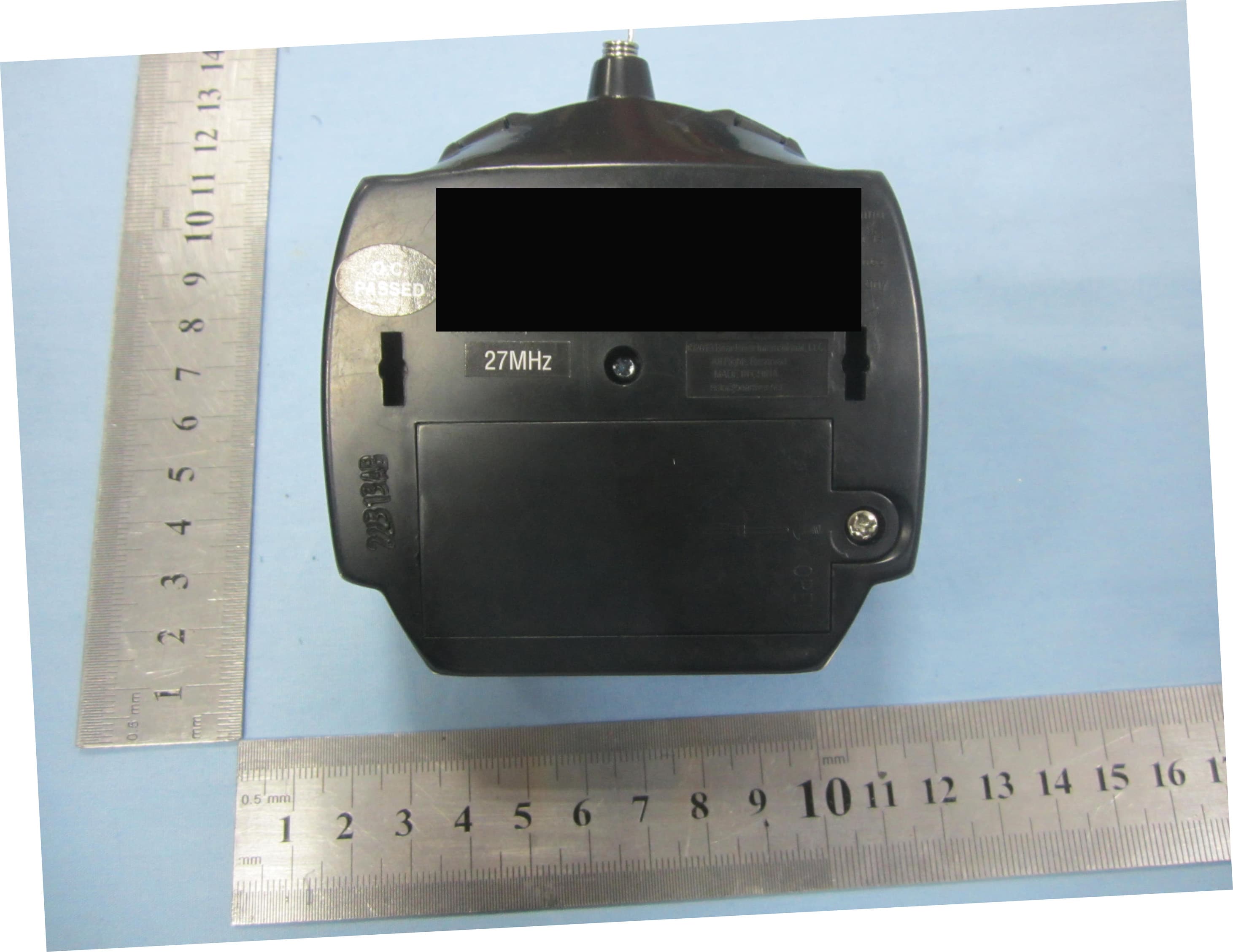 26.96-27.28 MHz WIRELESS REMOTE CONTROL TOY-TX - FCC ID ZEZB1041T27 - MTMS (HK) LIMITED