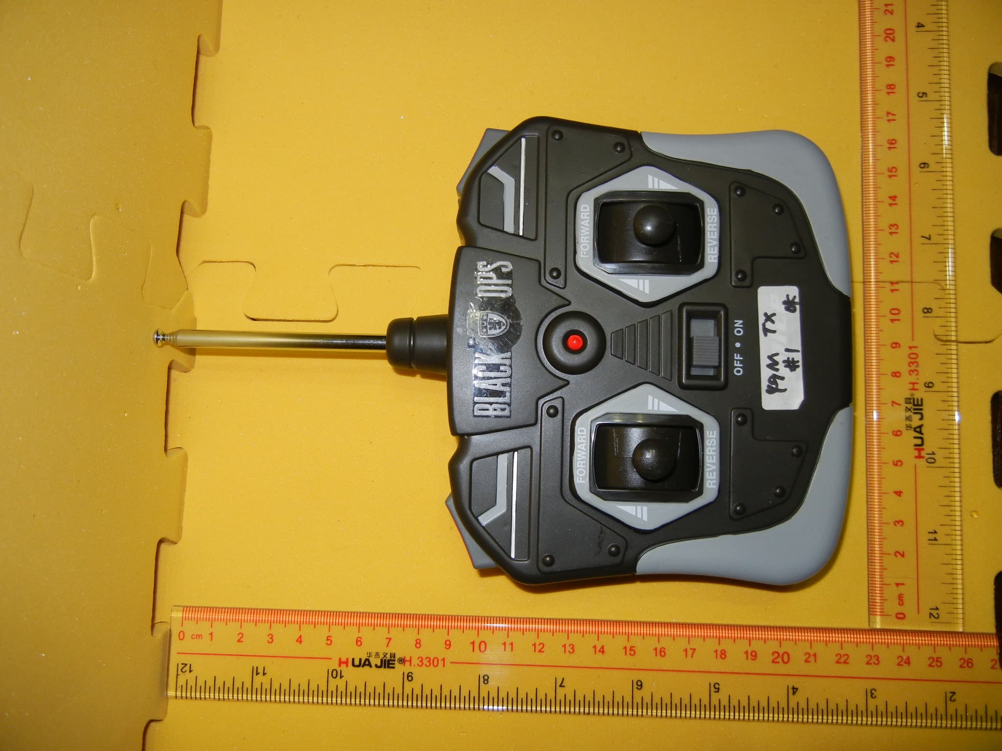 49.82-49.90 MHz WIRELESS REMOTE CONTROL TOY- TX - FCC ID ZEZB1375T49 - MTMS (HK) LIMITED
