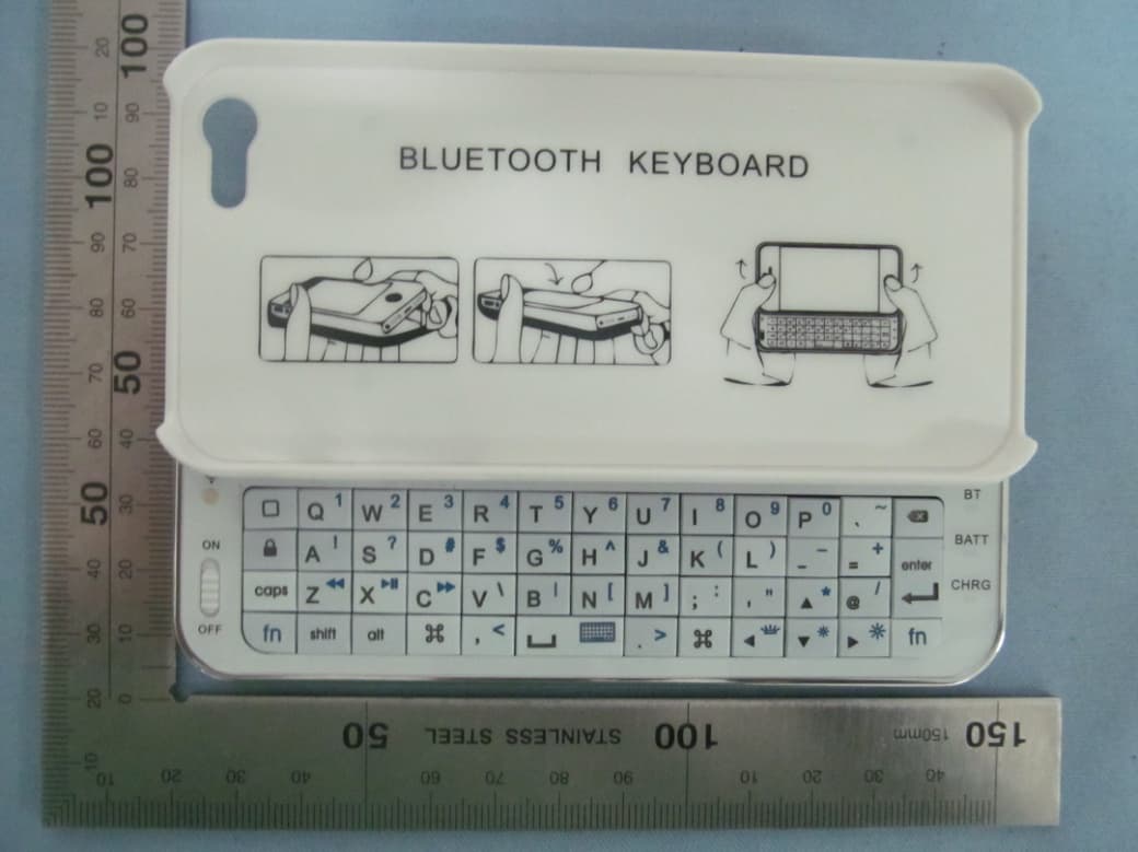 Bluetooth Wireless Keyboard - FCC ID ZH4K355 - SHENZHEN YUANDA ELECTRONIC CO.,LTD