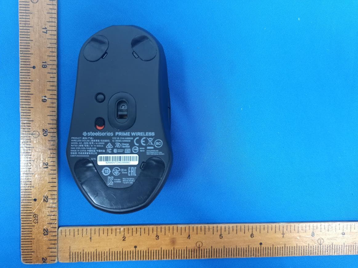 Wireless Mouse - FCC ID ZHK-M00030 - SteelSeries ApS
