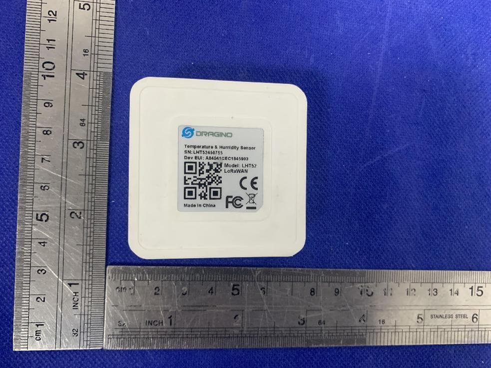 LoRaWAN Temperature & Humidity Sensor - FCC ID ZHZLHT52 - Dragino Technology Co., Limited.