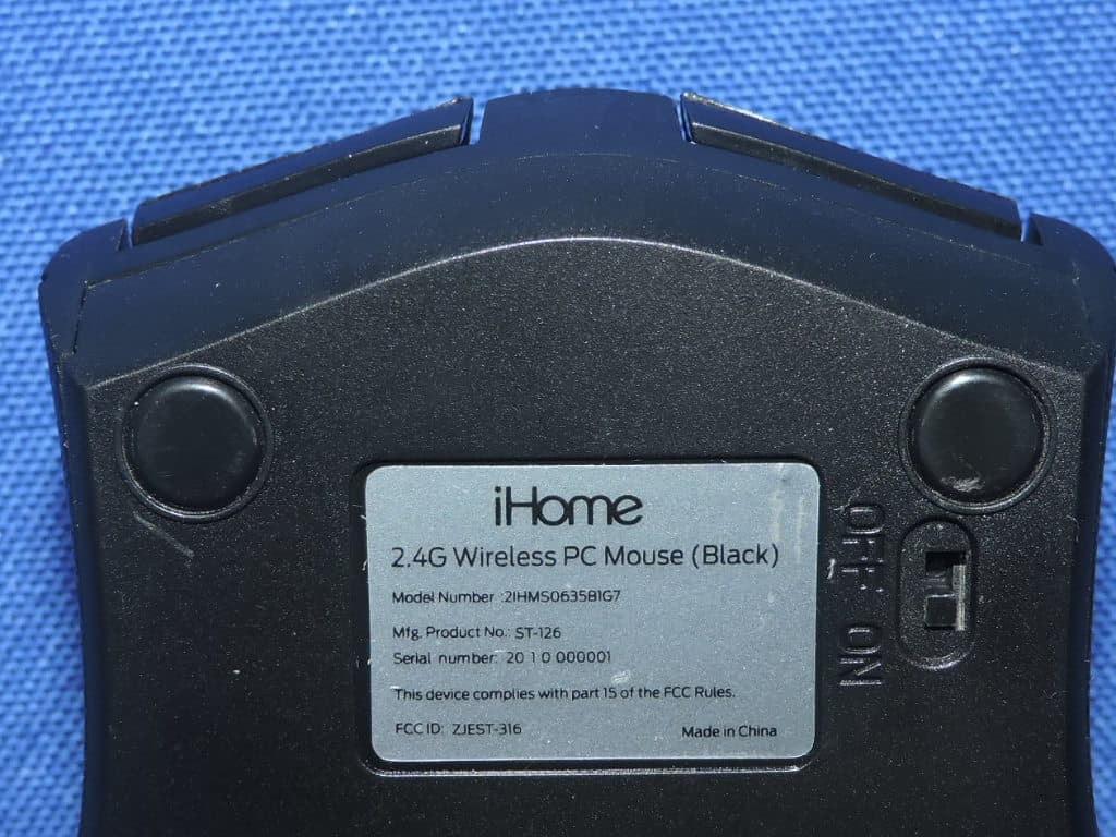 2.4G Wireless PC Mouse - FCC ID ZJEST-316 - Shenzhen Star Sources Electronic Technology Co., Ltd.