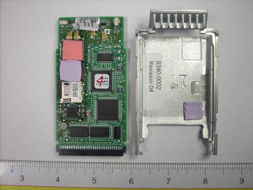 ZOLL E Series Data Comm Card - FCC ID ZKP-DMC001 - Zoll Medical Corp