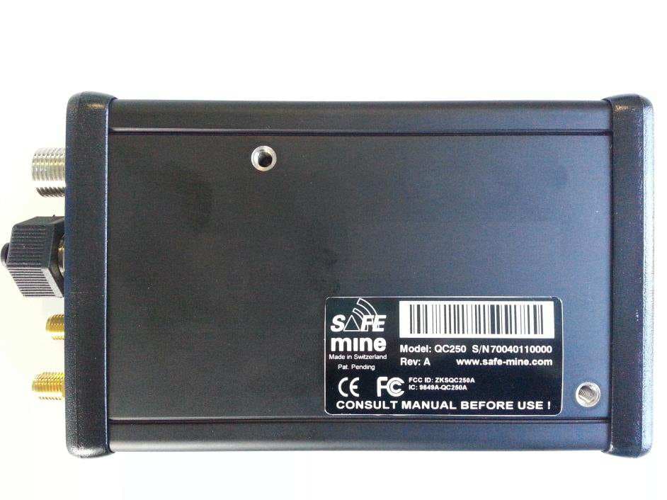 Collision Avoidance System - FCC ID ZKSQC250A - Hexagon Geosystems Services AG