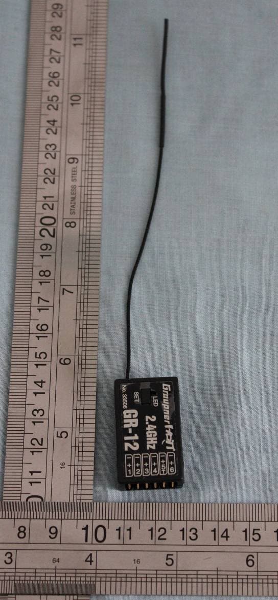 Receiver GR-12 HoTT - FCC ID ZKZ-33506 - Graupner GmbH & Co. KG