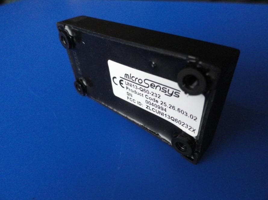 RFID Read/Write Module UNI13-Q60-232 - FCC ID ZLCUNI13Q60232X - Microsensys GmbH (2)