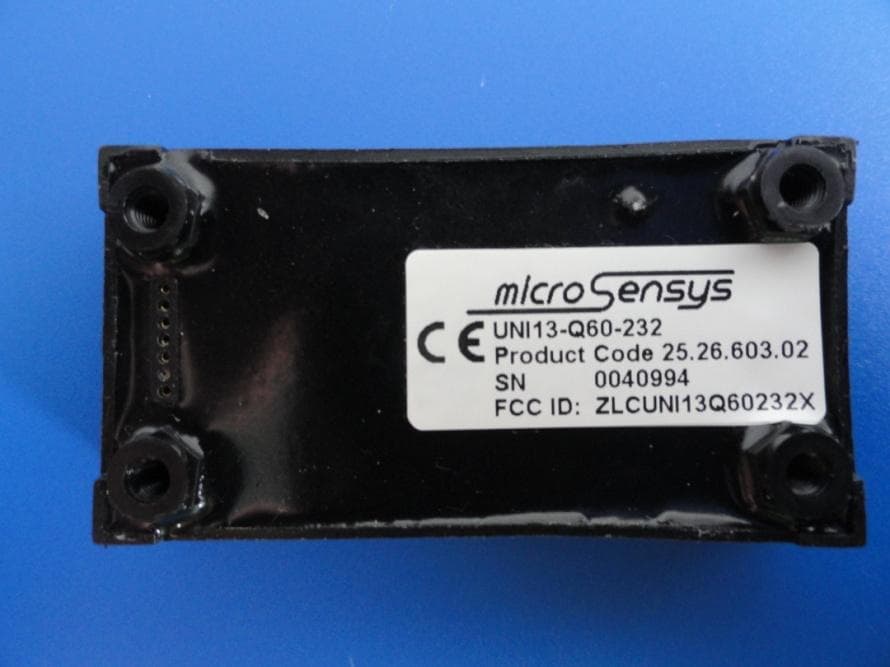 RFID Read/Write Module UNI13-Q60-232 - FCC ID ZLCUNI13Q60232X - Microsensys GmbH