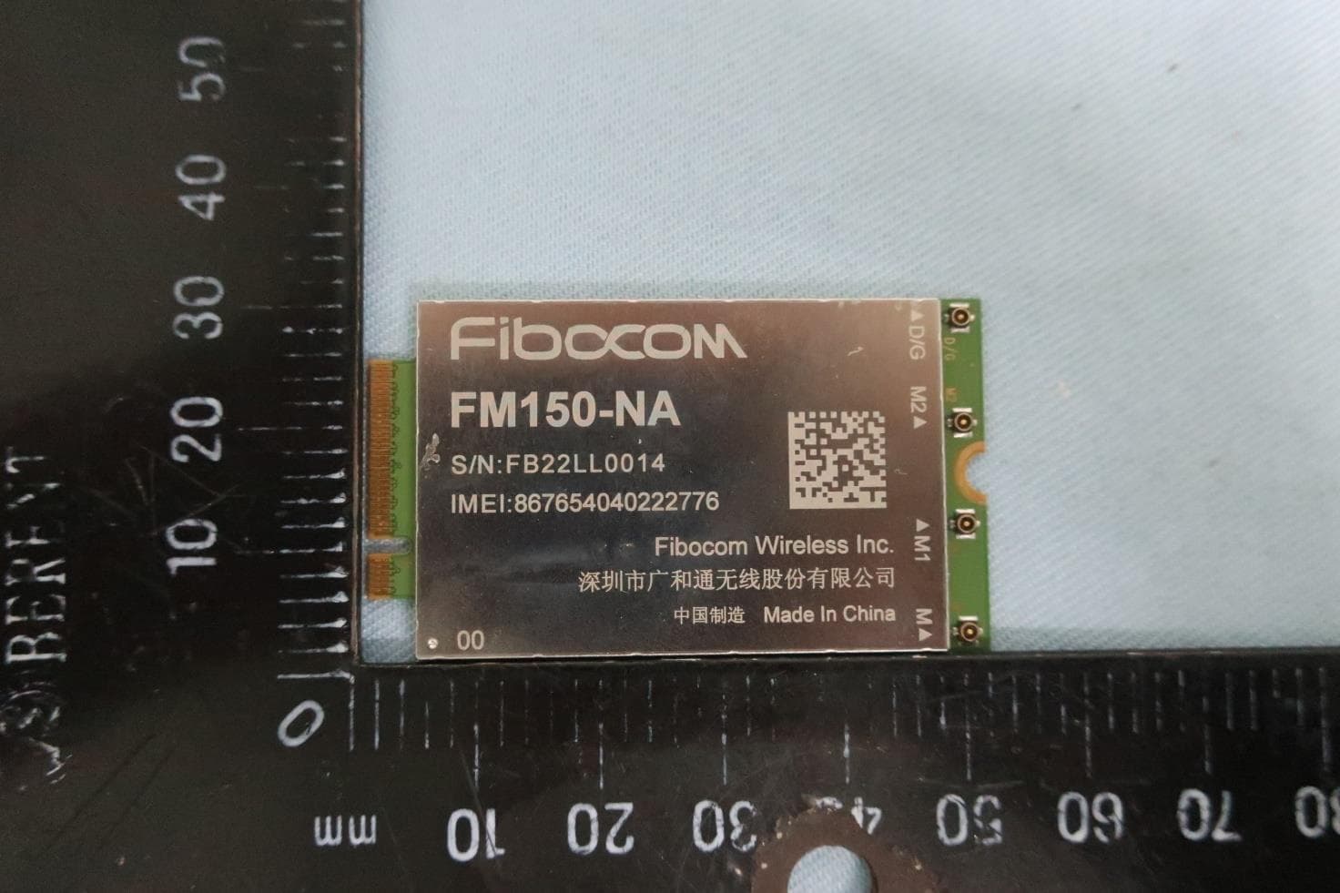 5G Module - FCC ID ZMOFM150NA - Fibocom Wireless Inc.