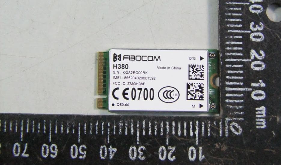 WCDMA Module - FCC ID ZMOH38F - Fibocom Wireless Inc. (2)