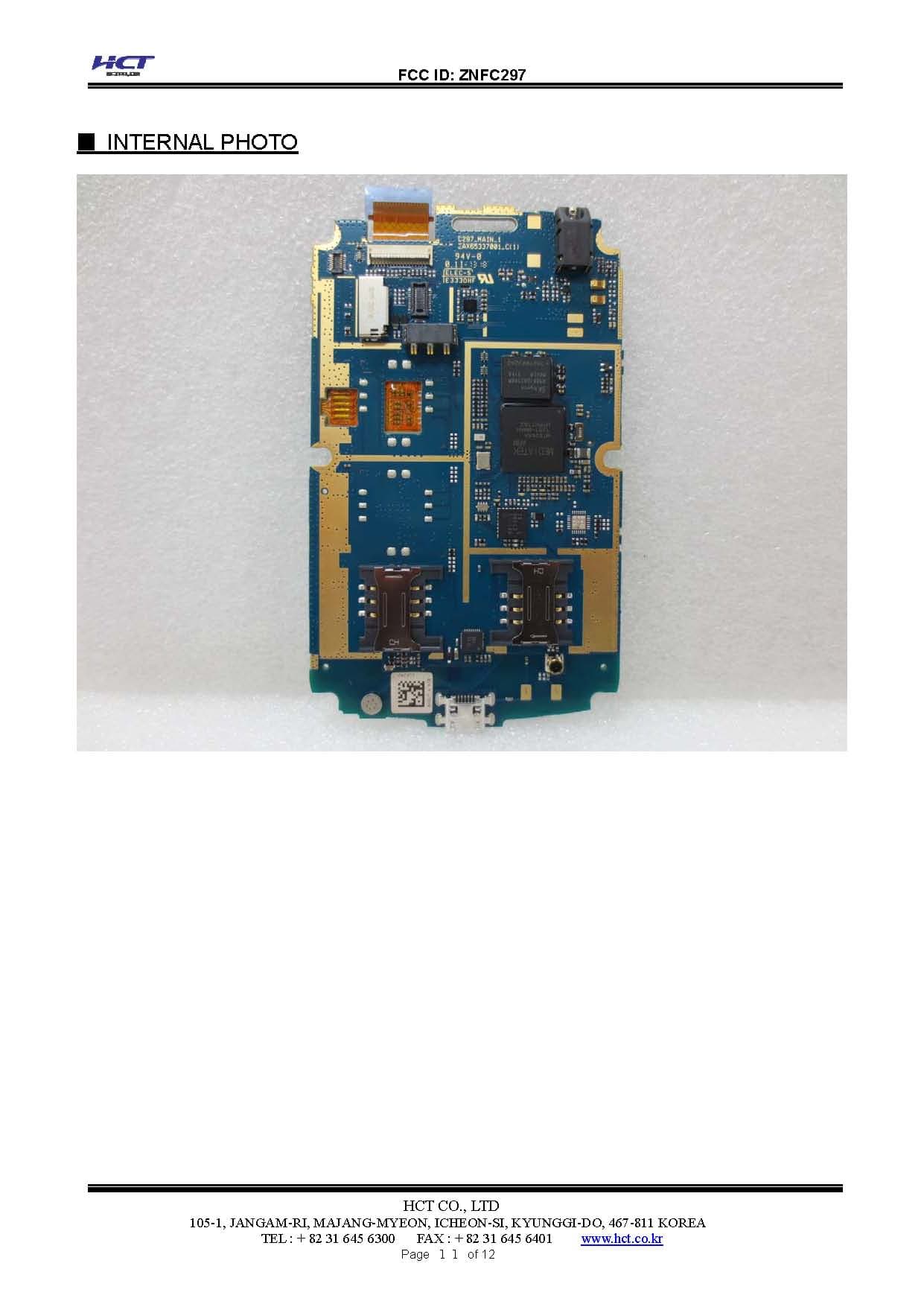 Cellular/PCS GSM Phone with Bluetooth - FCC ID ZNFC297 - LG Electronics USA, Inc. (3)