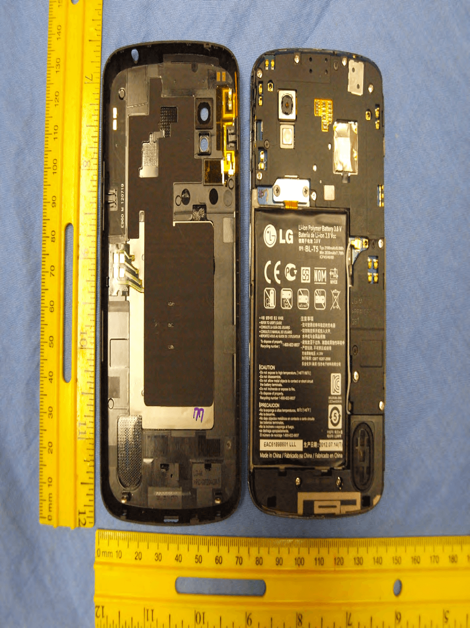 Cell/PCS GSM/GPRS/EDGE & WCDMA HSPA+BT, NFC & WLAN - FCC ID ZNFE960 - LG Electronics USA, Inc. (2)