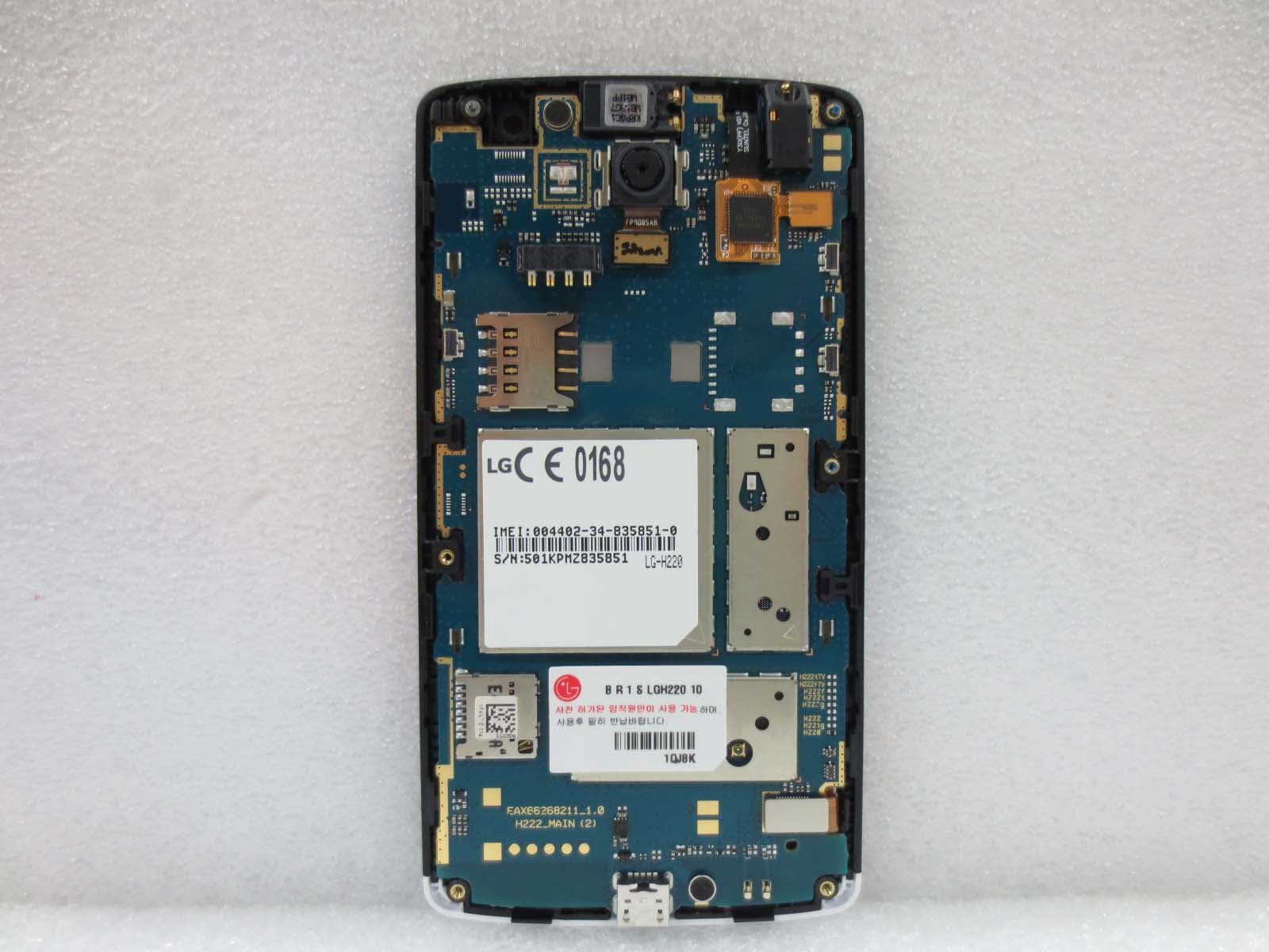 Cellular/PCS GSM Phone with WLAN and Bluetooth - FCC ID ZNFH220 - LG Electronics USA, Inc. (2)