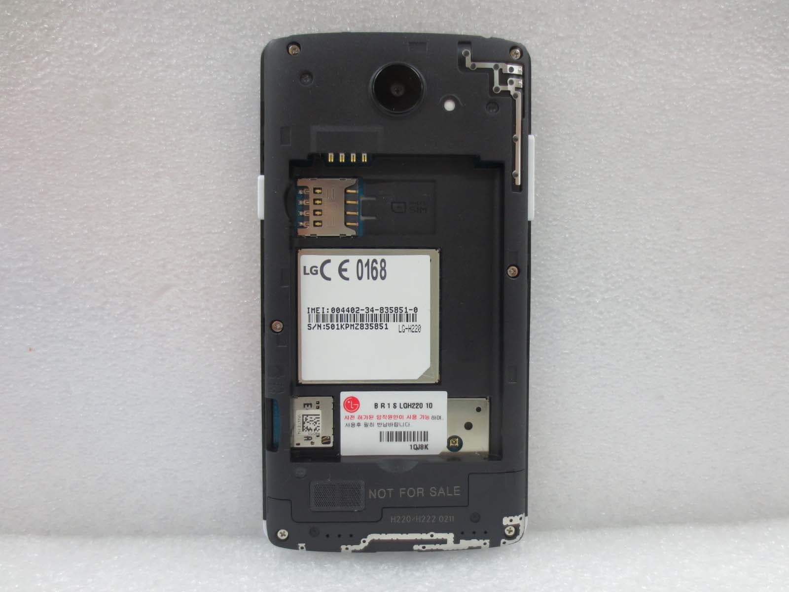 Cellular/PCS GSM Phone with WLAN and Bluetooth - FCC ID ZNFH220 - LG Electronics USA, Inc. (4)