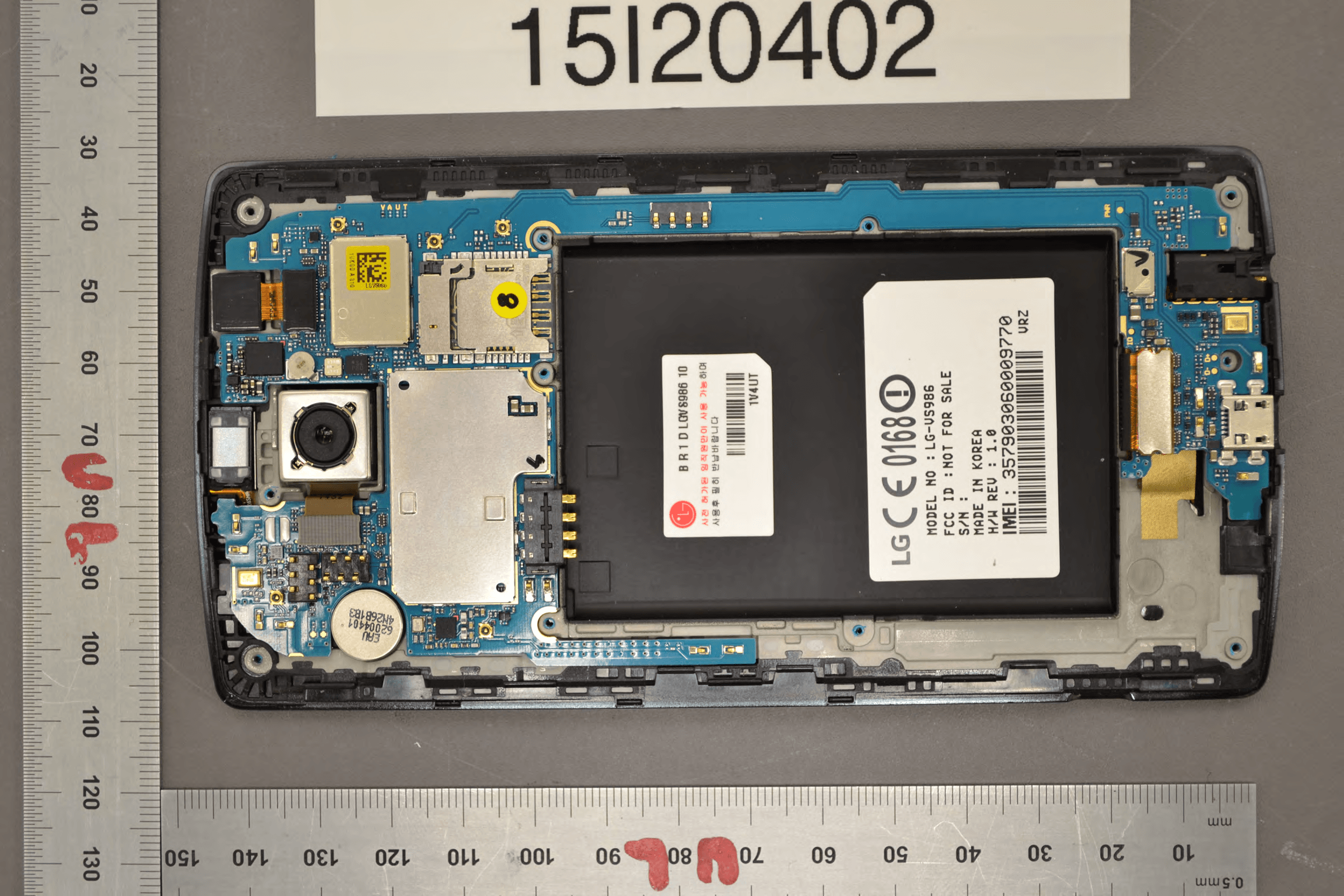 GSM/WCDMA/CDMA/LTE Phone + Bluetooth, DTS/UNII a/b/g/n/ac & NFC - FCC ID ZNFVS986 - LG Electronics USA, Inc. (2)