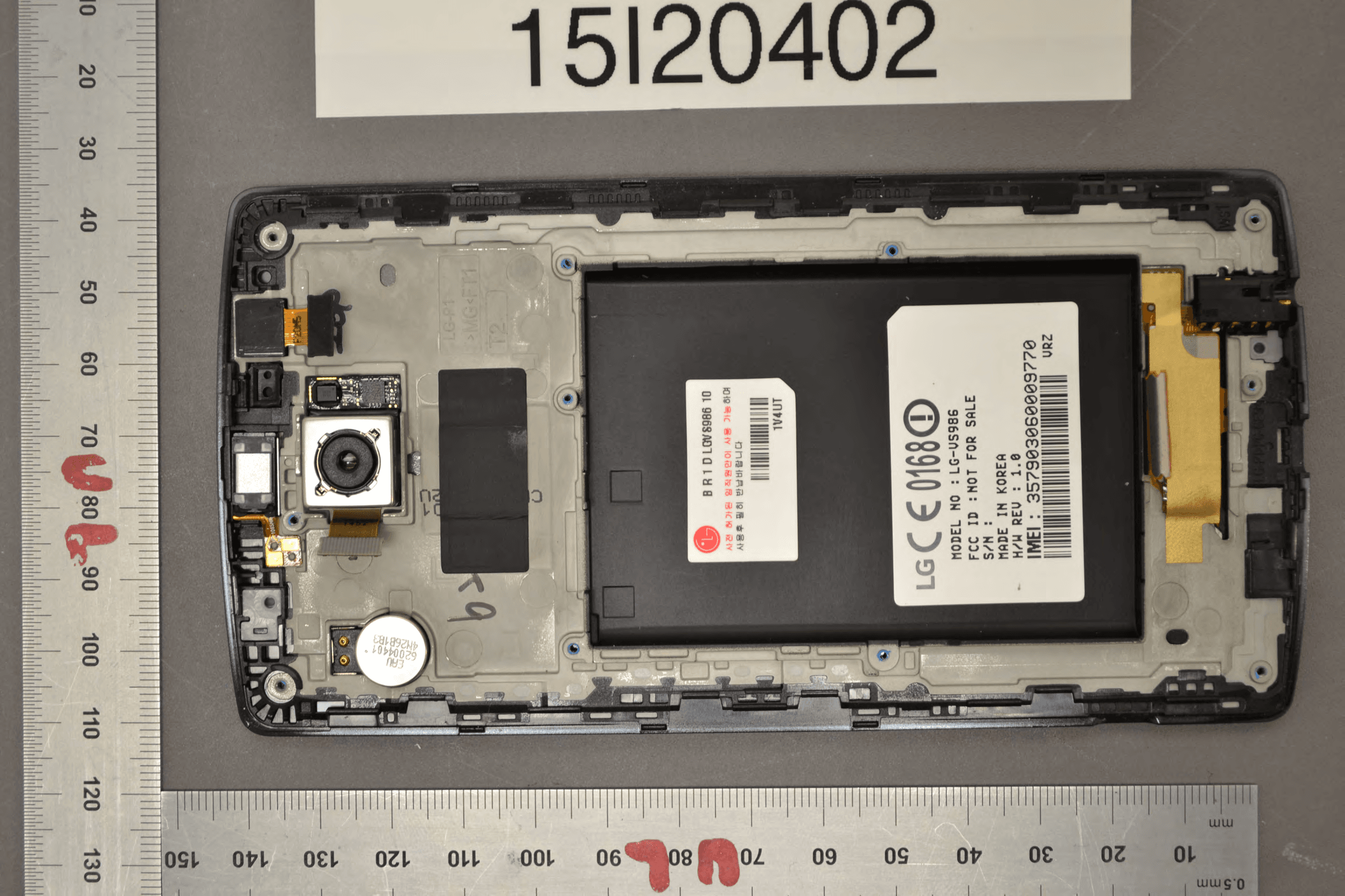 GSM/WCDMA/CDMA/LTE Phone + Bluetooth, DTS/UNII a/b/g/n/ac & NFC - FCC ID ZNFVS986 - LG Electronics USA, Inc. (4)