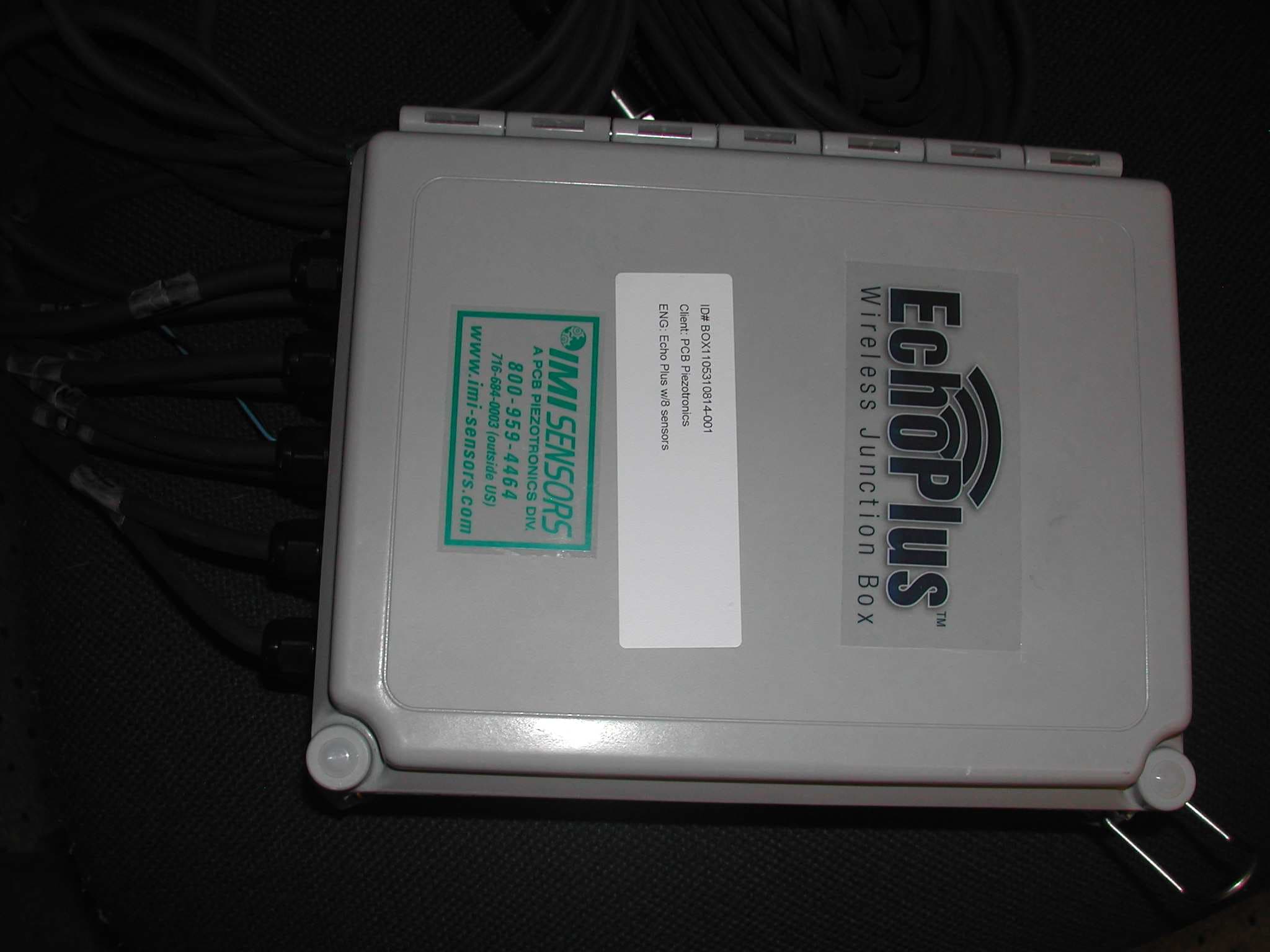 Wireless Junction Box - FCC ID ZOC-IMI672A01 - PCB Piezotronics, Inc.