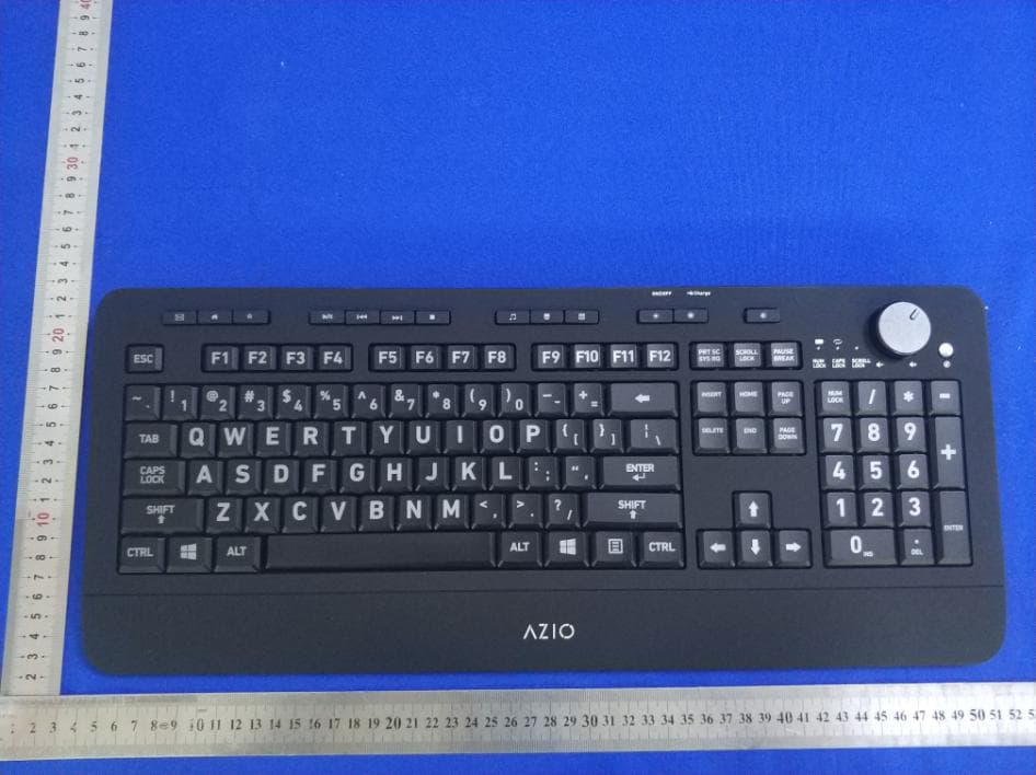 Keyboard - FCC ID ZPY-KB510W - AZIO Corporation (2)