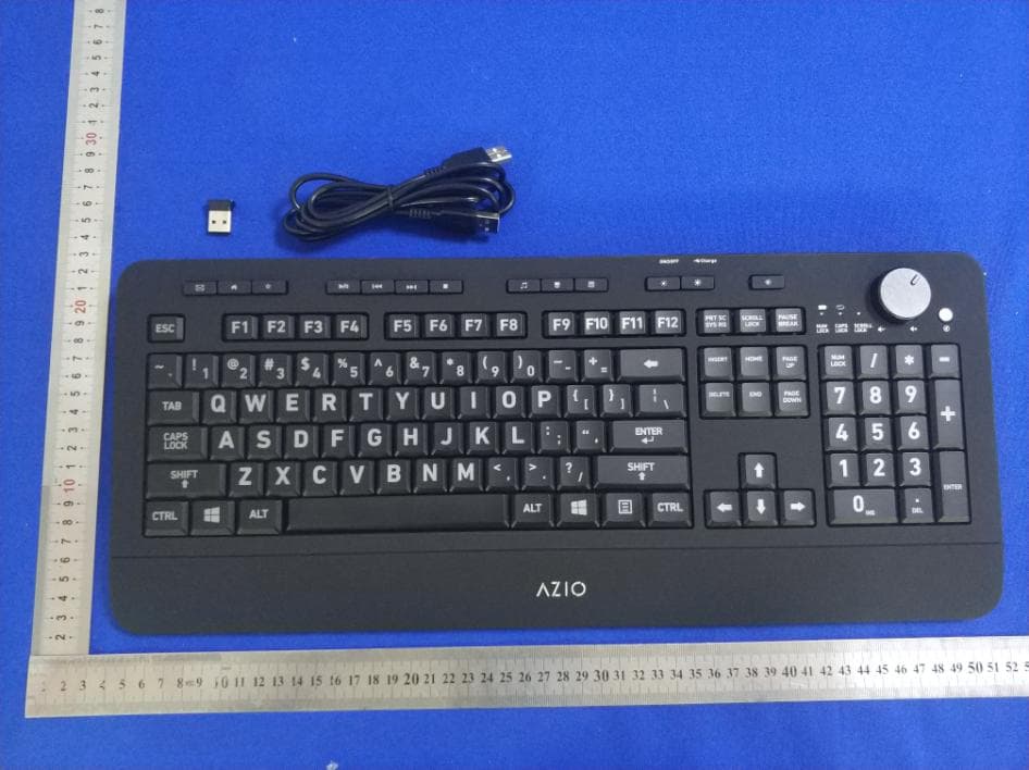Keyboard - FCC ID ZPY-KB510W - AZIO Corporation