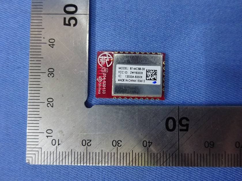 Car Kit Bluetooth Module - FCC ID ZWY8350X - Shinwa Industries (China) Ltd.