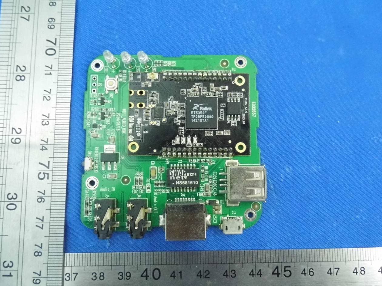 WiFi Multiroom Audio Adapter - FCC ID ZXZWFA02 - Dayton Audio Division of Parts Express