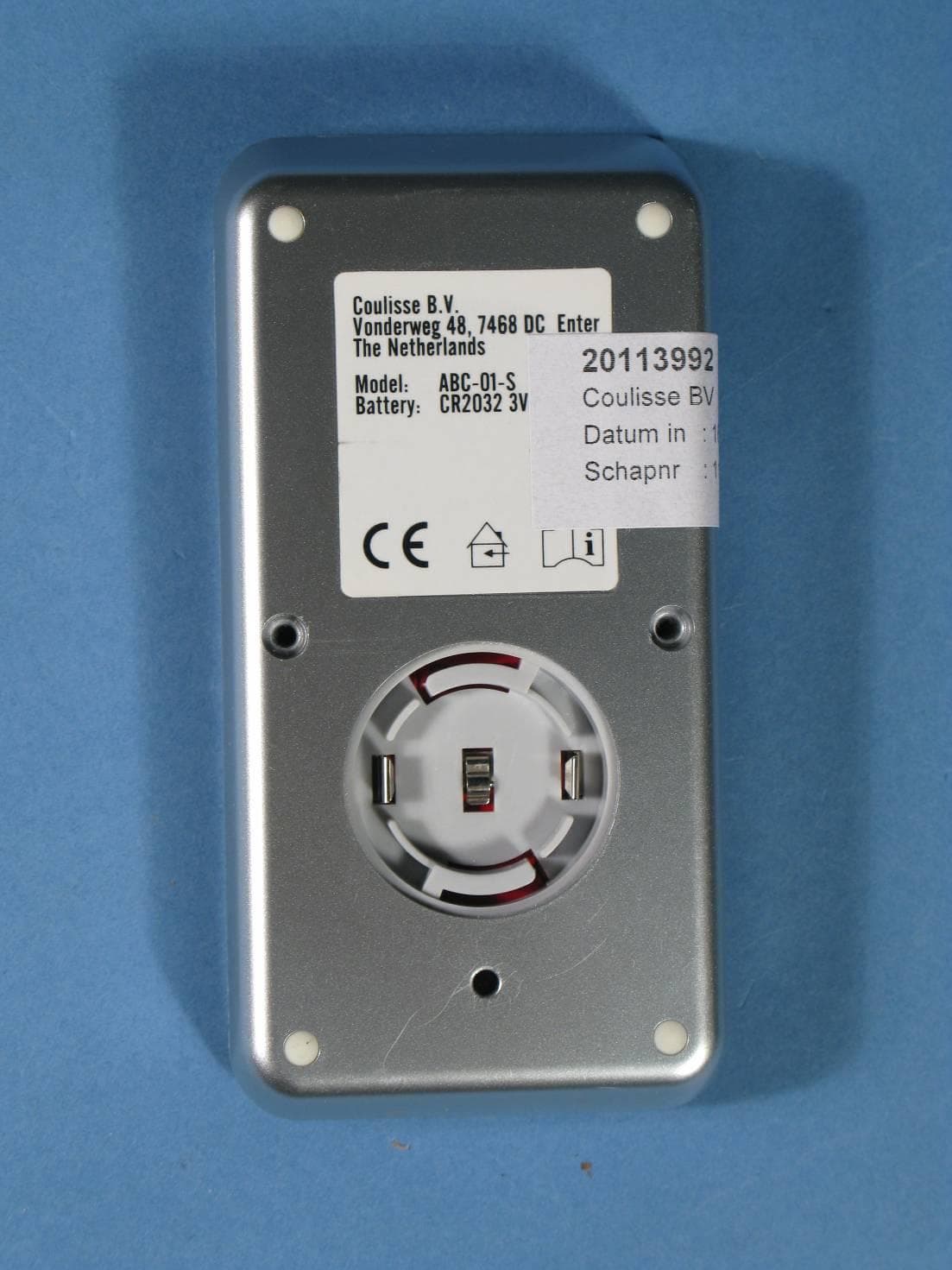 Remote for controlling indoor blinds - FCC ID ZY4ABC01 - Coulisse B.V. (2)