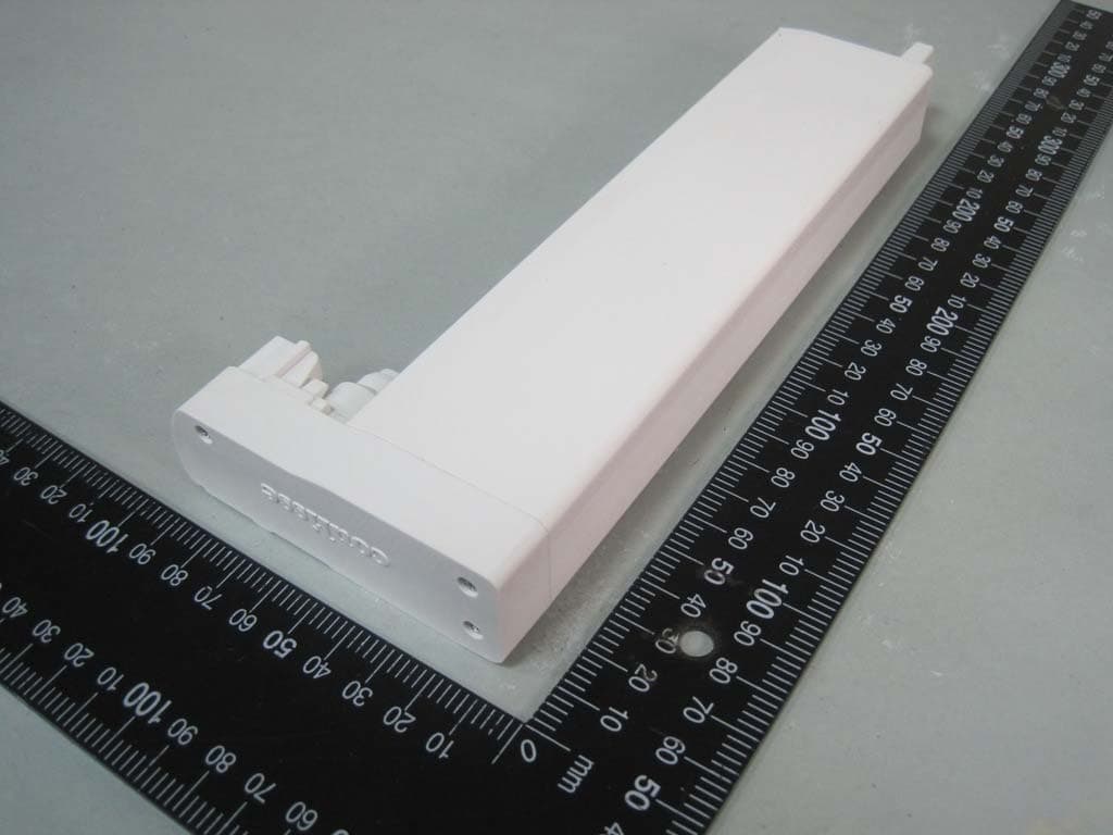 Motor for drive a vertical blind by RF remote control - FCC ID ZY4ABC03 - Coulisse B.V.