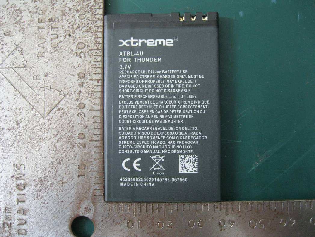 GSM Mobile Phone - FCC ID ZZZTHUNDER4S - XTREME TELECOM