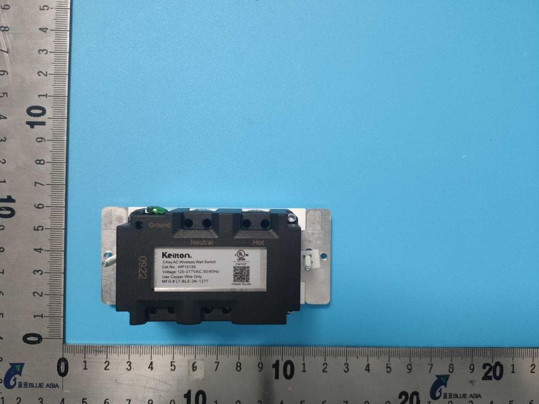 Keilton LED controller - FCC ID 2A26YWP1013S - Shenzhen LiteTrace Technologies Co., Ltd