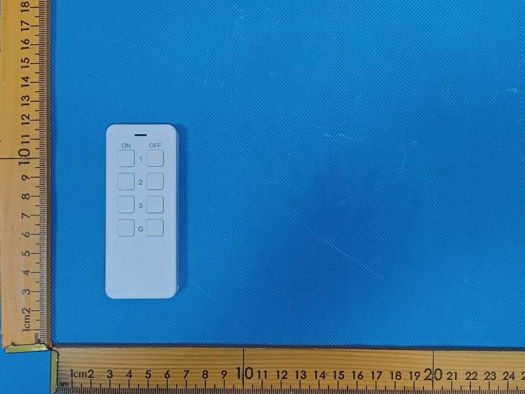 Remote control transmitter - FCC ID 2A2XV-054T - Ningbo Free Trade Zone Rising Sun Electrical Co., Ltd.