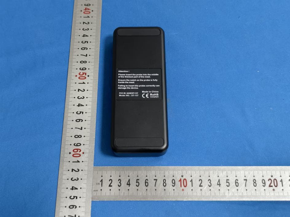 Wireless meat thermometer - FCC ID 2A3ICDT-137 - Shenzhen Goldgood Instrument Limited
