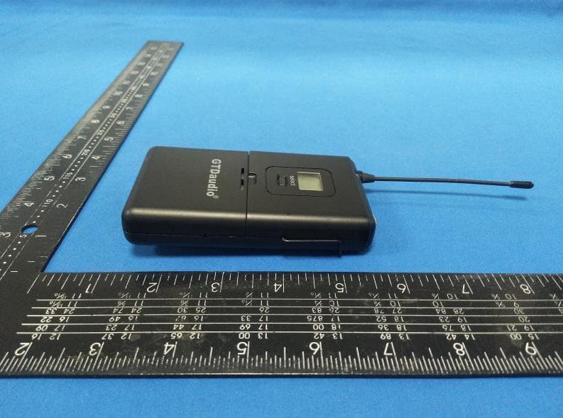 Lavalier microphone - FCC ID 2A4ZN-G-7872 - Enping Huifeng Audio Equipment Factory
