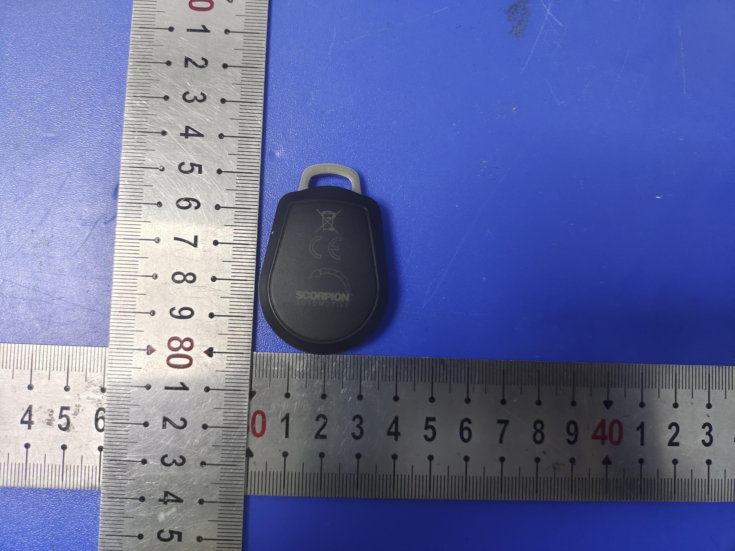 Scorpion M Series Tracker Fob - FCC ID 2A54OSTMFOBLT - Scorpion Automotive Ltd