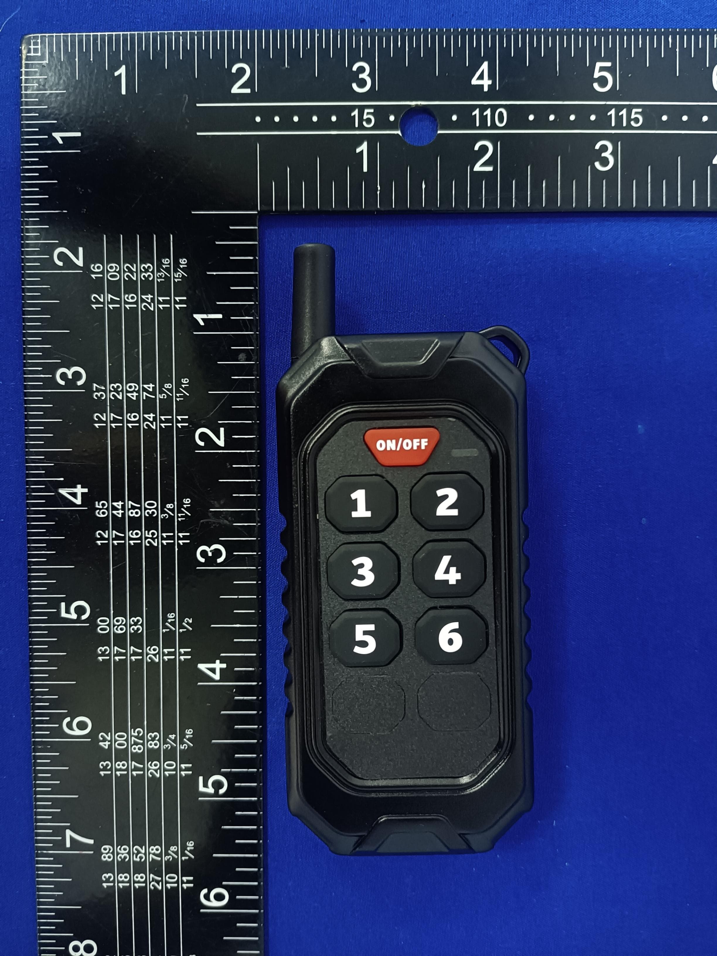 433MHz RF Remote Control - FCC ID 2A5RS-RC-6 - Guangzhou Weiming Electronic Technology Co.,Ltd