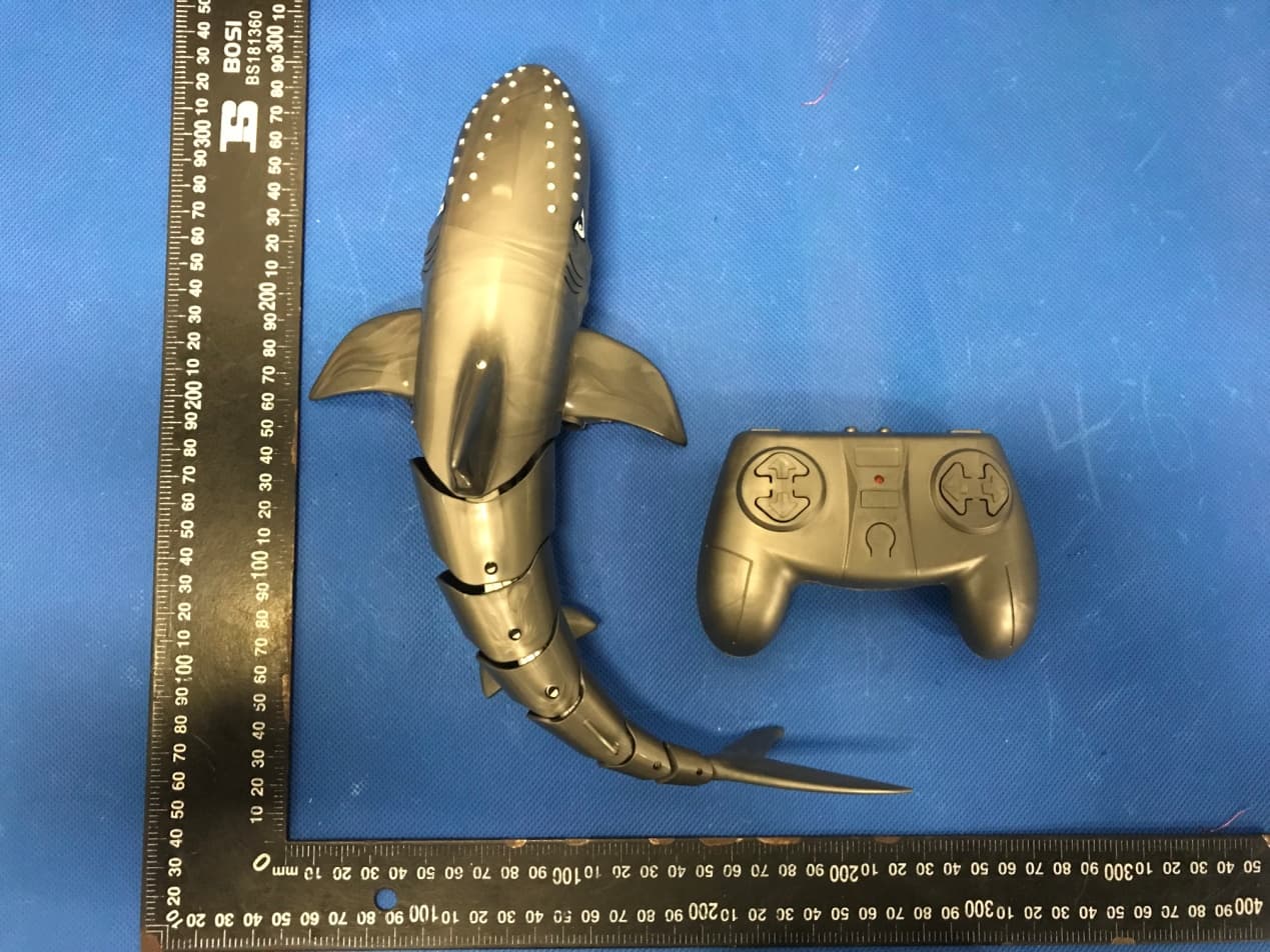 Remote control shark, Remote control crocodile - FCC ID 2A668-MSD-2022 - Shantou Chenghai Feiyue Toys Factory