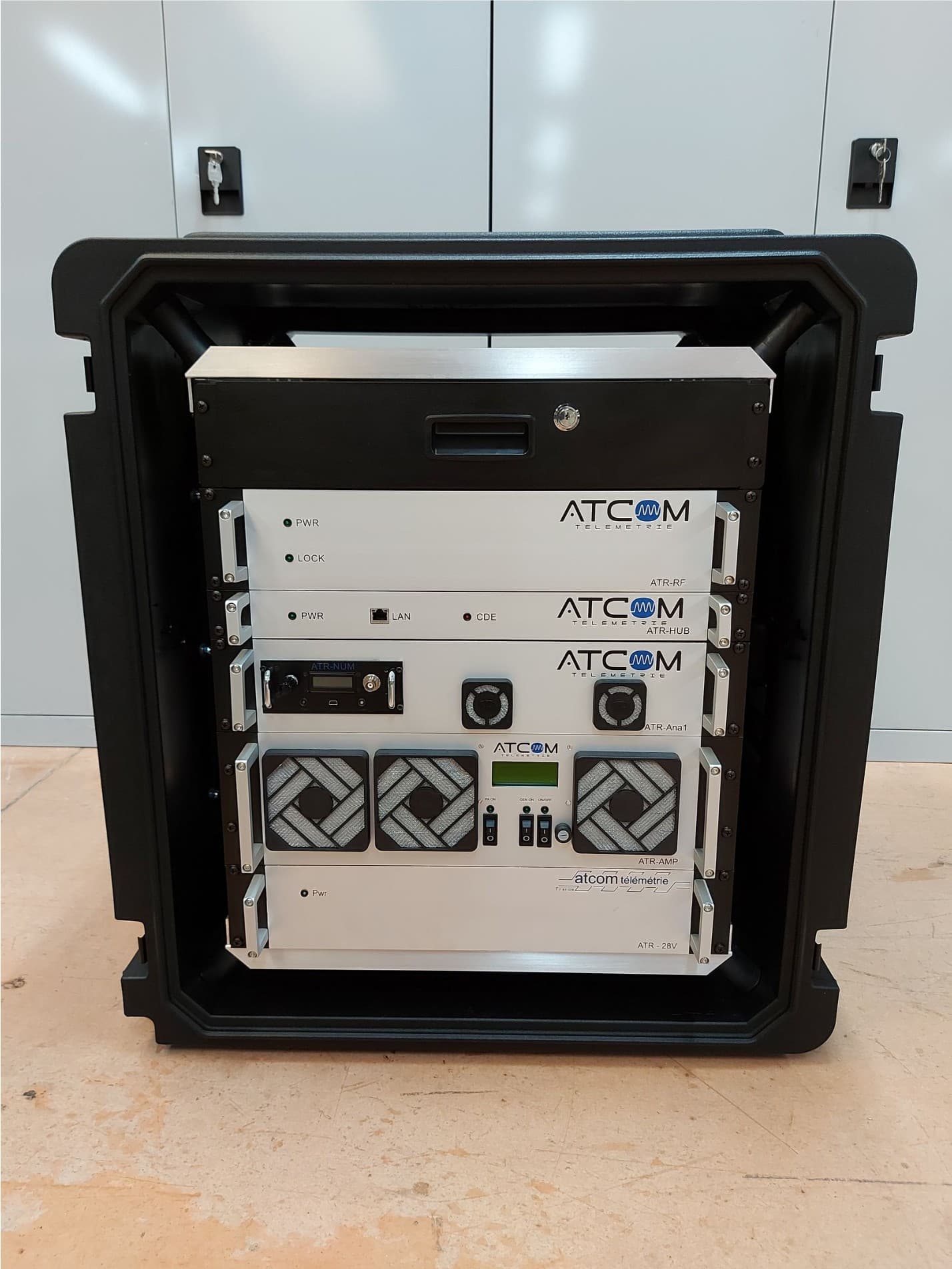 Inductive power supply and communication system for telemetry - FCC ID 2A88I-AT-CRA - Atcom Telemetrie